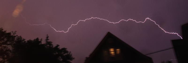 CREATIVE COMMONS Sideways lightning bolt over Somerville, 2011